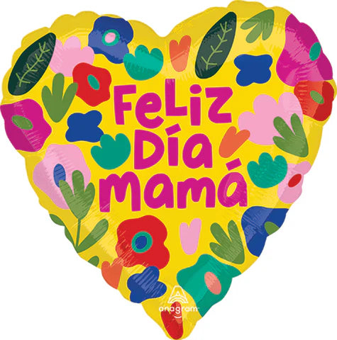 Mother's Day - Feliz Día Mama Heart