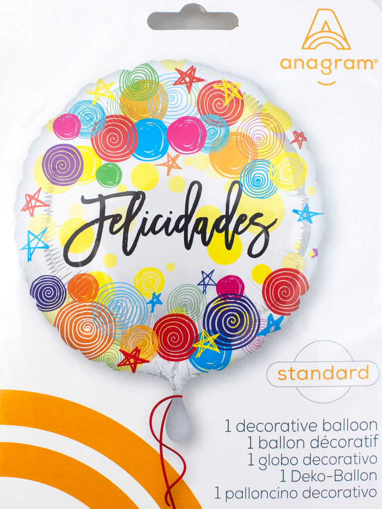 Felicidades - Colorful Spirals